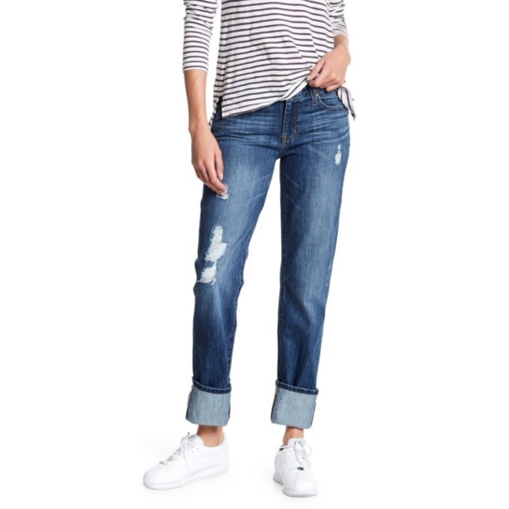 BIG STAR Nova XVI Kate Straight Leg Distress Jeans